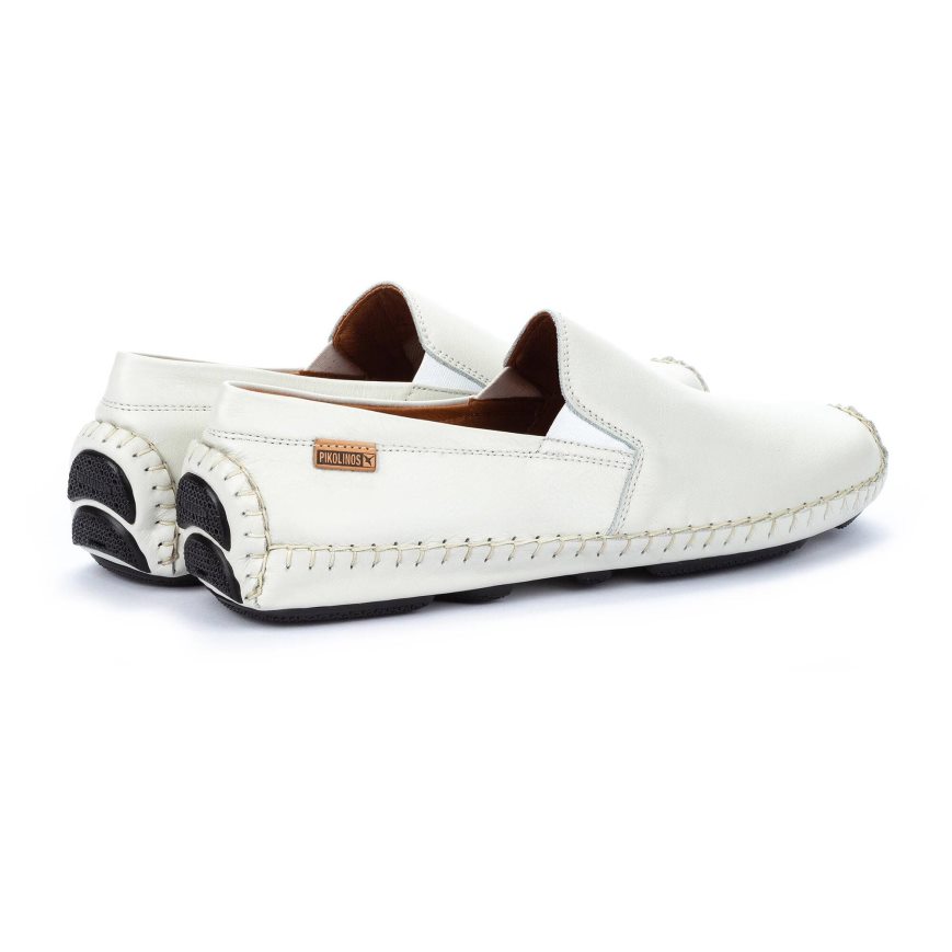 Men's Pikolinos JEREZ Moccasins White | NZ G8QA935